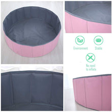 Load image into Gallery viewer, Kids Ball Pit Waterproof Folding Portable Baby Play Ball Pool(Balls Not Included)-Double Layer Oxford Cloth Not Need to Inflate Stable ball pit for toddler (Pink, M-39.37in)